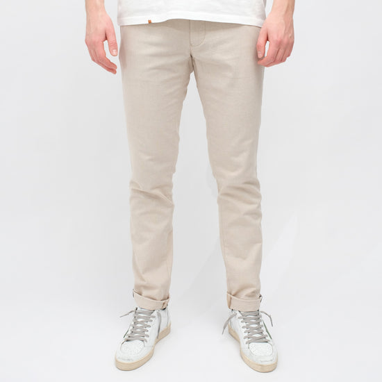 MASON'S Milano Jogger Slim Fit Trousers Brown – productbeeld 1