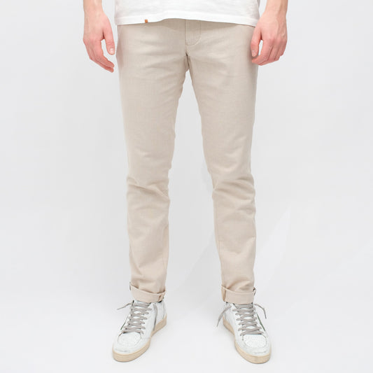 MASON'S Milano Jogger Slim Fit Trousers Brown – productbeeld 1