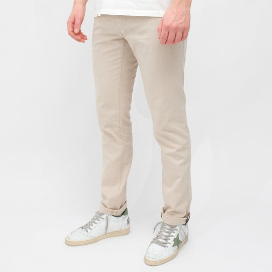MASON'S Milano Jogger Slim Fit Trousers Brown – productbeeld 2