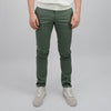 Mason’s Forte Dei Marmi Striped Slim Fit Trousers Green Khaki – productbeeld 1