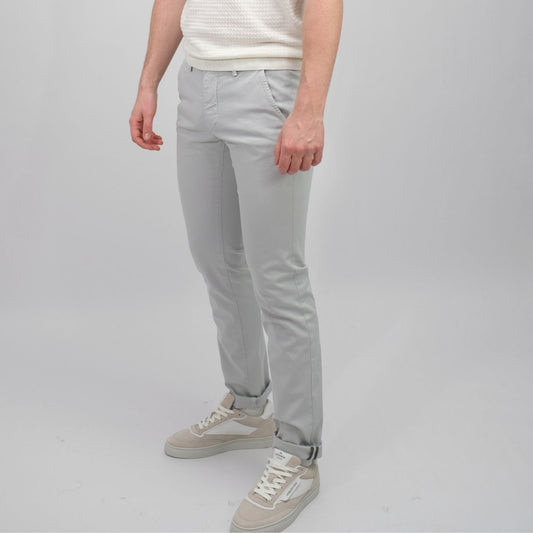 Mason’s Torino University Lyocell Trousers Ecru Beige – productbeeld 2