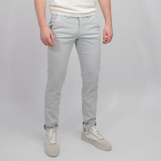 Mason’s Torino University Lyocell Trousers Ecru Beige – productbeeld 3