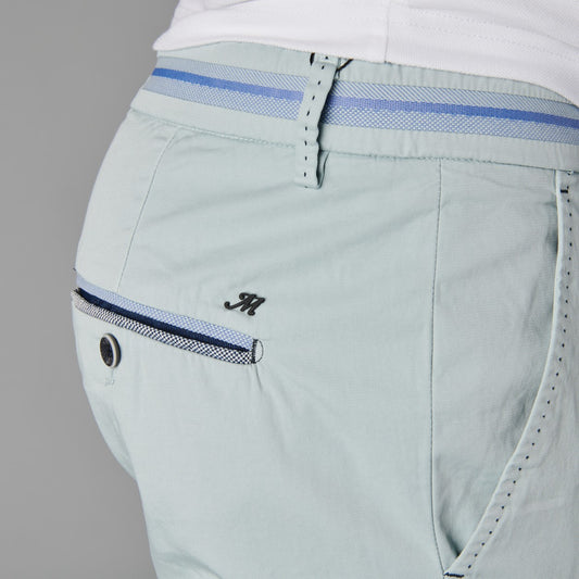 Mason’s Torino Tapes Trousers Perla – lintdetail