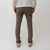 Mason's Forte Dei Marmi Slim Fit broek Taupe, gedragen driekwart achteraanzicht
