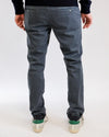 Mason's Grey Torino Regular Fit Trousers, gedragen achteraanzicht