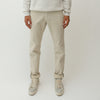 Mason's Torino Checkered broek Light Beige, gedragen vooraanzicht