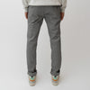 Mason's Torino New Pinpoint broek Light Grey, gedragen achteraanzicht