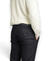 Mason's New York Elegance denim broek Navy Blue - achterkant