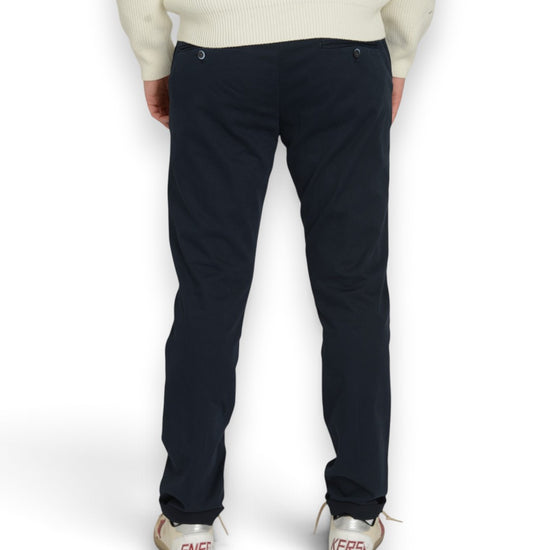 Mason's Paris Tricotine broek Navy - achterkant