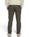 Mason's Torino wool-look broek Brown - achterkant