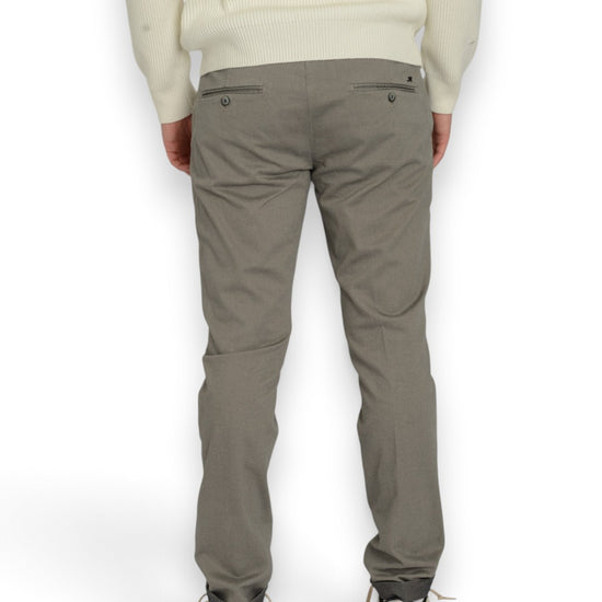 Mason's Torino Double Face broek Warm Taupe - achterkant