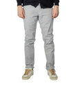 Mason’s Torino Cotton Lyocell Stretch Slim Fit Grijs Vichy herenbroek bij Checkpoint Mol