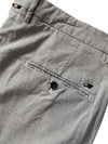 Mason’s Torino Cotton Lyocell Stretch Slim Fit Grijs Vichy