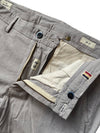 Mason’s Torino Cotton Lyocell Stretch Slim Fit Grijs Vichy