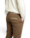 Mason's Torino Elegance Camel - detail van riga-afwerking