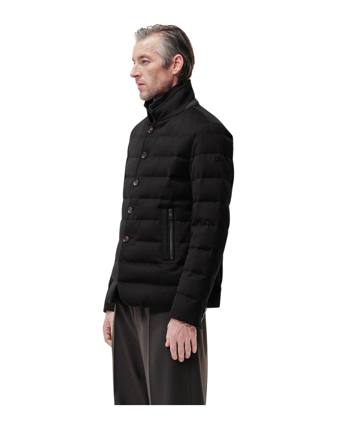 Duno Master T Prato Quilted Down Jacket Ebony Brown – productfoto 7 – Checkpoint Mol