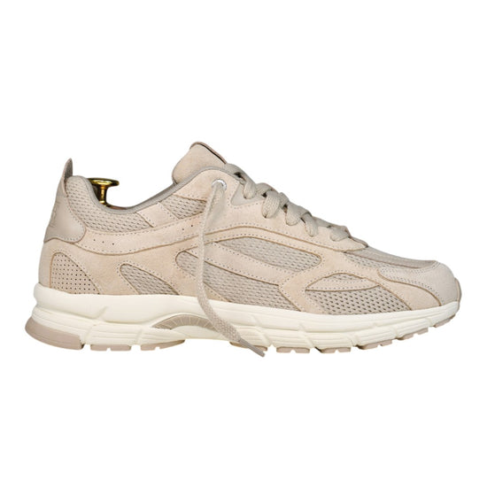 Mercer The Re-Run Premium sneaker in Sand met gelaagd retro runner-silhouet