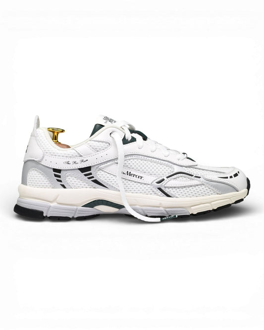 Mercer Re-Run White Silver Sneaker – White Green