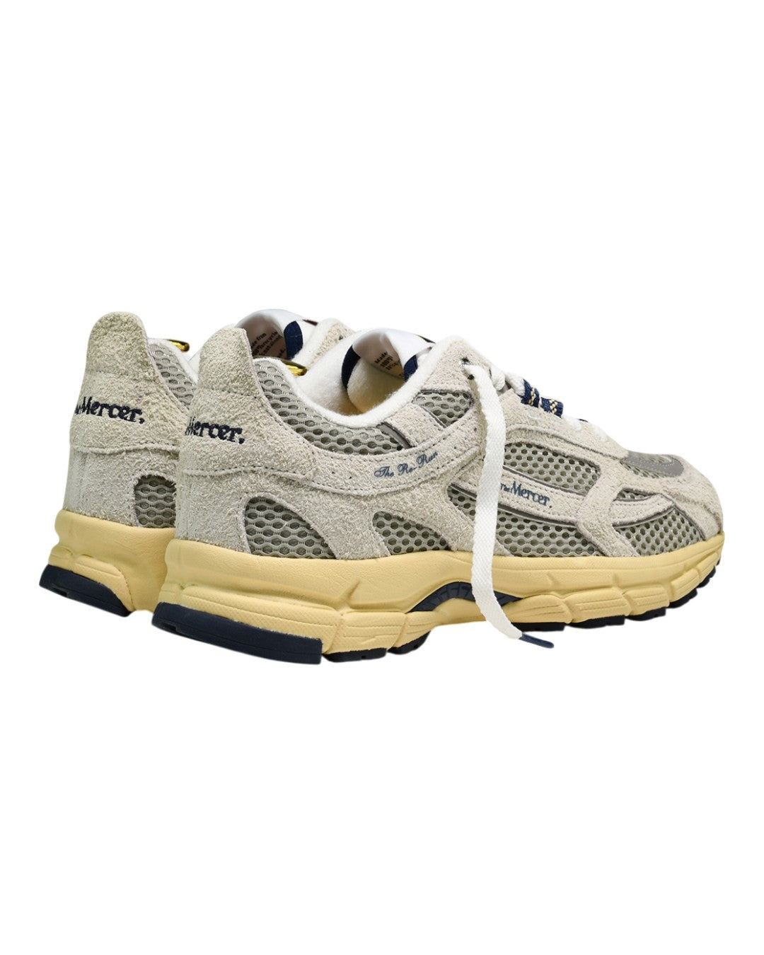 Mercer The Re-Run Americana Off White retro sneaker - beeld 3