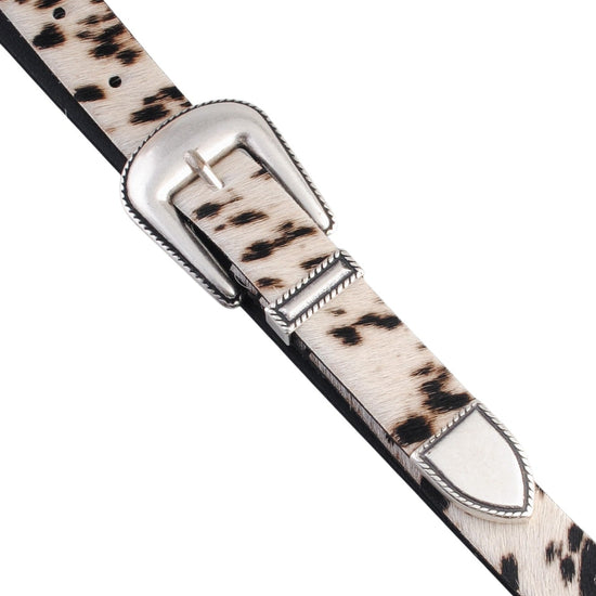 Molebo M2413 Leather Belt Cow Pony 2.5 cm - productfoto 2