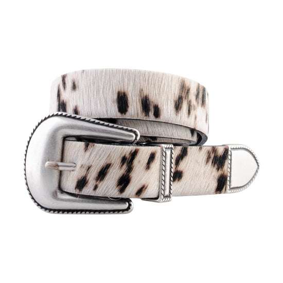 Molebo M2413 Leather Belt Cow Pony 2.5 cm - productfoto 3