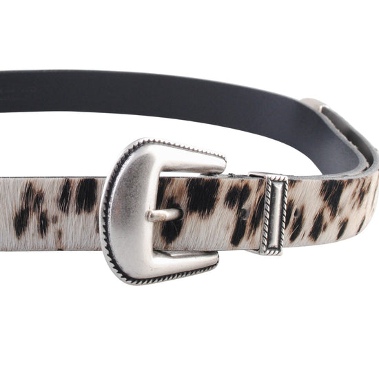 Molebo M2413 Leather Belt Cow Pony 2.5 cm - productfoto 4