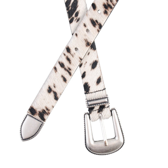 Molebo M2413 Leather Belt Cow Pony 2.5 cm - productfoto 5