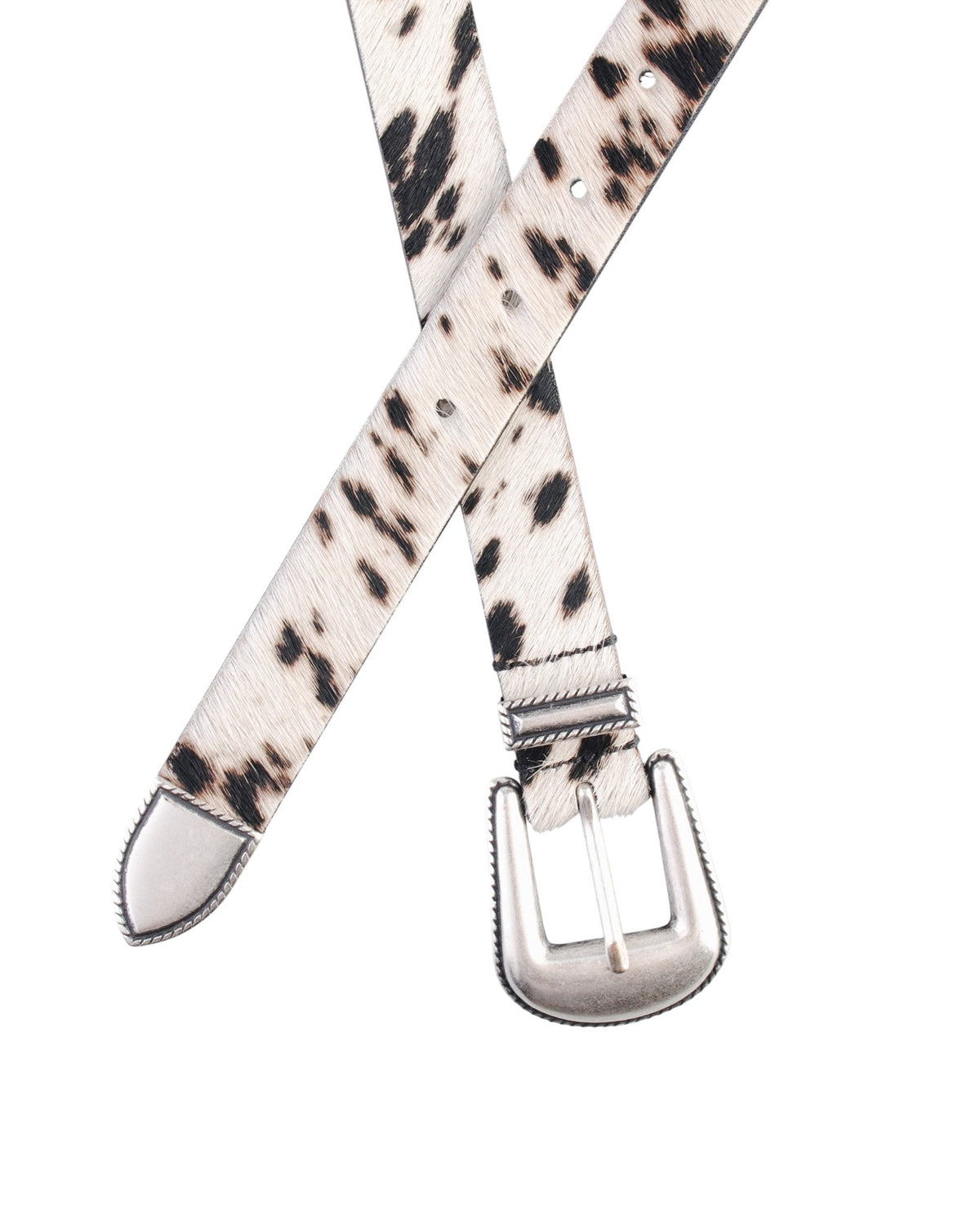 Molebo M2413 Leather Belt Cow Pony 2.5 cm - productfoto 5