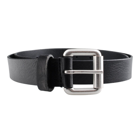 Molebo M2477 Leather Belt Brown 3 cm vooraanzicht