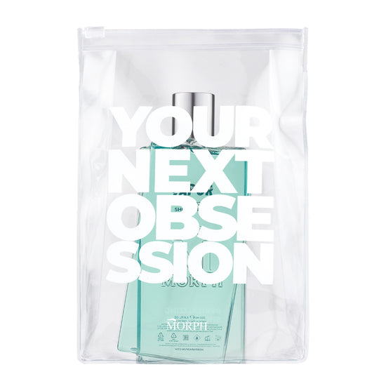 Morph Vapor Shower Gel 200 ml — turquoise douchegelflacon in transparante verpakking