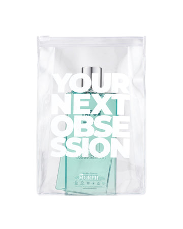 Morph Vapor Shower Gel 200 ml — turquoise douchegelflacon in transparante verpakking
