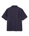 Navy Theo Linen SS Shirt