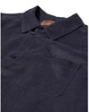 Navy Theo Linen SS Shirt