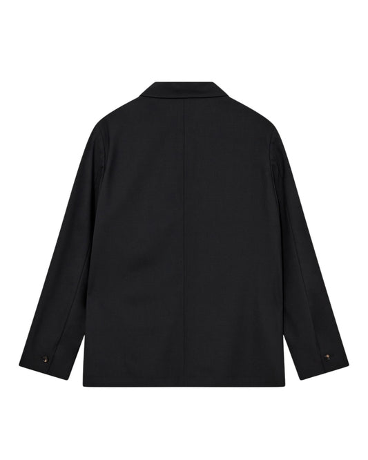 Jacob Dynamic Luxe Overshirt Black
