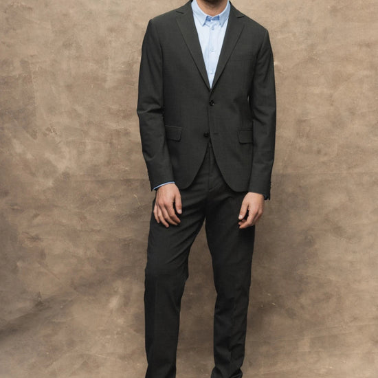MOS MOSH MMGJames Dynamic Luxe Blazer Dark Green beeld 4