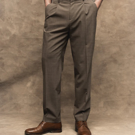MOS MOSH MMGJones Dynamic Luxe Broek Falcon Beige beeld 2