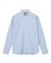 MOS MOSH MMGMarco Brush Shirt Light Blue vooraanzicht