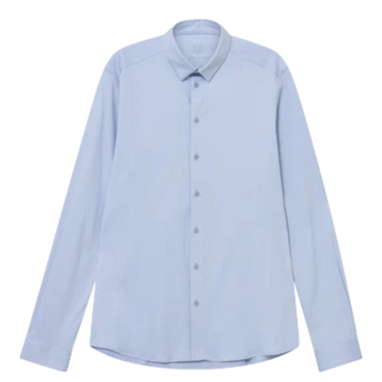 MOS MOSH MMGMarco Jersey Hemd Light Blue vooraanzicht