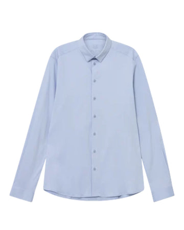MOS MOSH MMGMarco Jersey Hemd Light Blue vooraanzicht