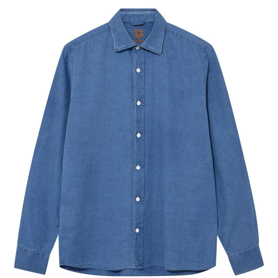 MMGMarco Oxord Shirt Indigo Blue