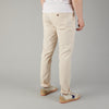 Myths Structured Pleated Cotton Trousers Ecru – productbeeld 2