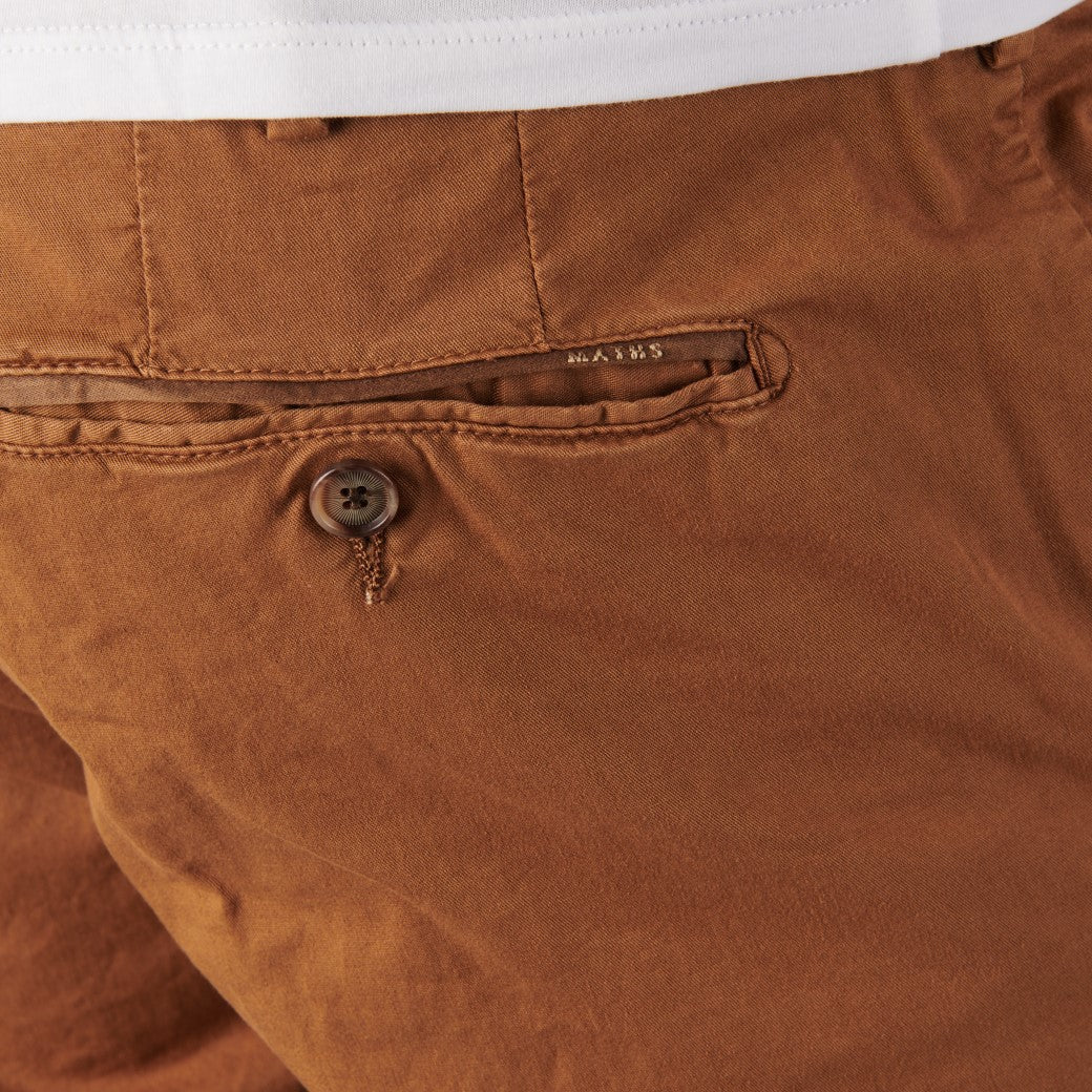 Myths Mercerised Cotton Stretch Shorts Mastic – productbeeld 3