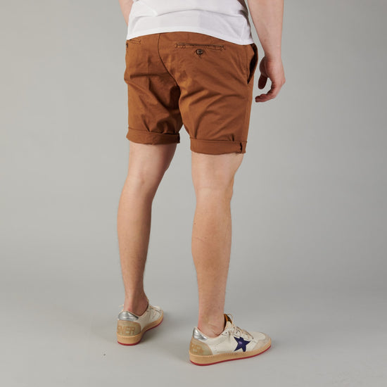 Myths Mercerised Cotton Stretch Shorts Mastic – productbeeld 4