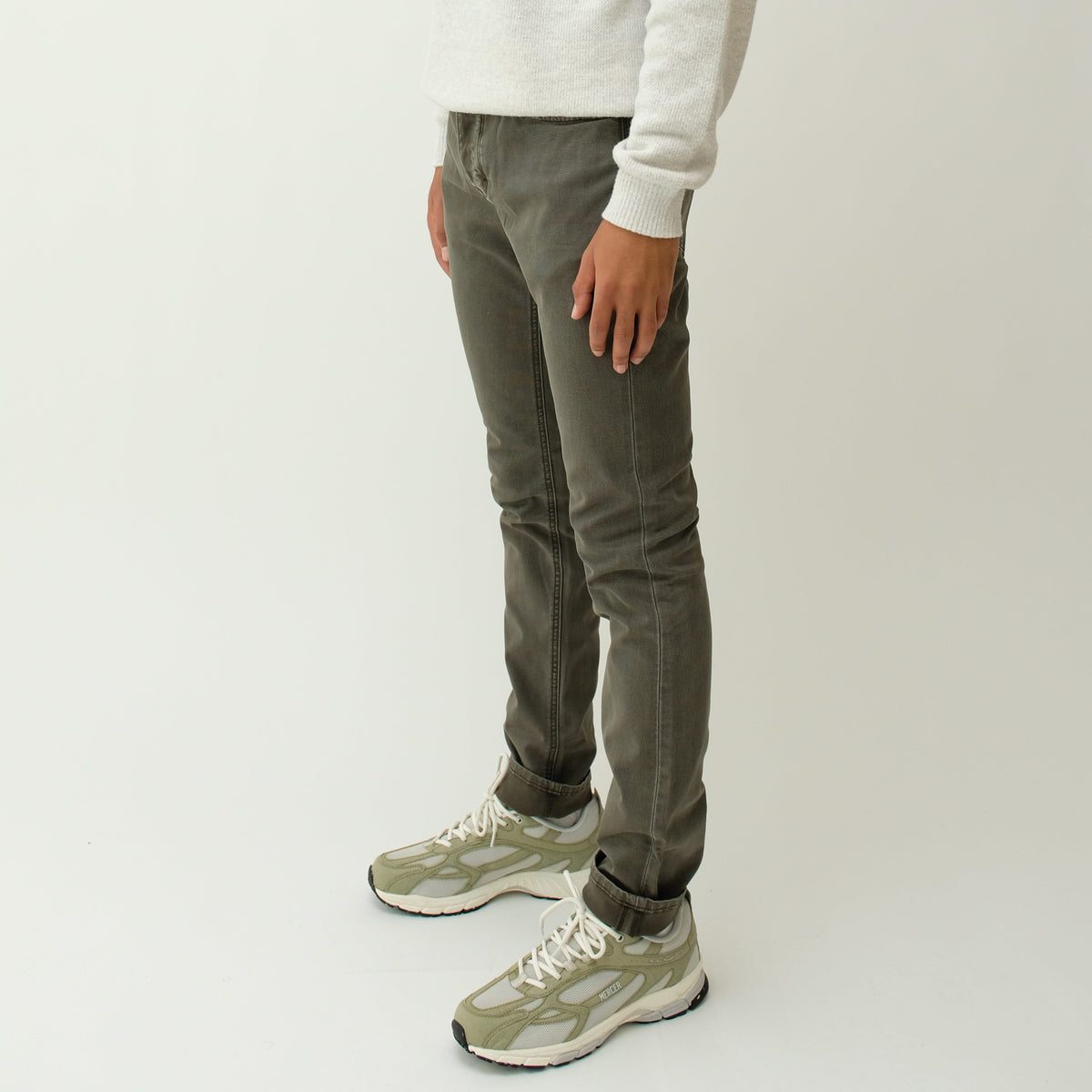 NEUW DENIM Military Lou Slim Fit Twill Trousers – productbeeld 2