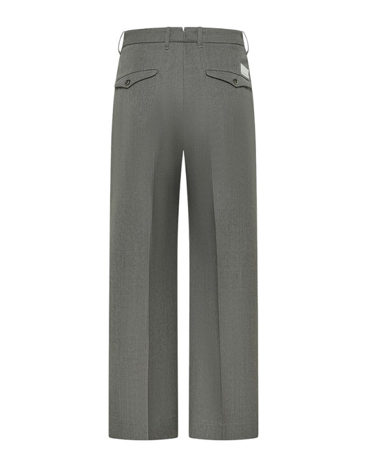 Nine in the Morning Apollon baggy broek in Grey - achteraanzicht