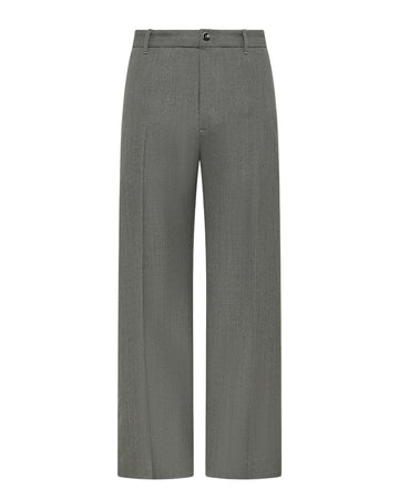 Nine in the Morning Apollon baggy broek in Grey - vooraanzicht