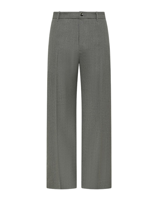 Nine in the Morning Apollon baggy broek in Grey - vooraanzicht