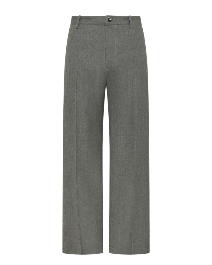 Nine in the Morning Apollon baggy broek in Grey - vooraanzicht