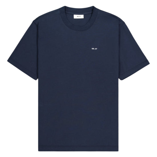 Navy Blue Adam Pima Cotton T-shirt