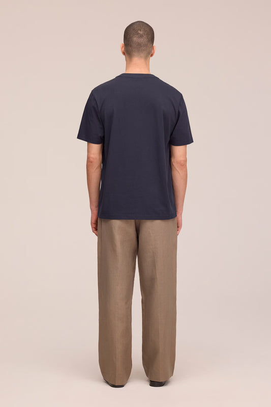 NN.07 Adam 3209 T-shirt Pima Cotton Regular Navy